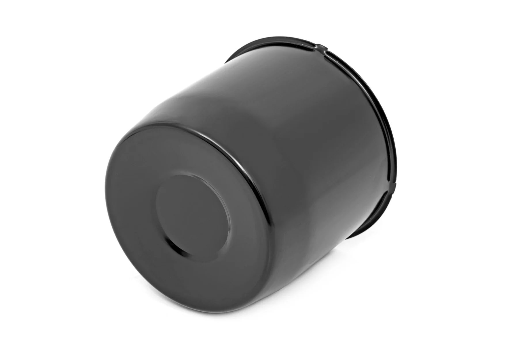 Black Center Cap - Closed - 4.25 Bore